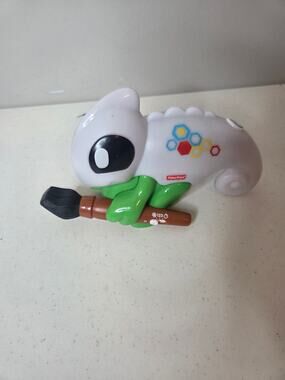 Fisher Price Think & Learn Color Chameleon Toy Tested Incomplete Lights Sound